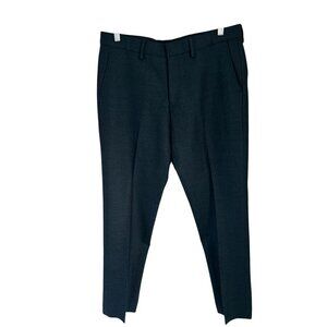 J.Crew Slim Bedford Mens Dress Pants W34 L32 Heather Aqua Blue Wool Blend